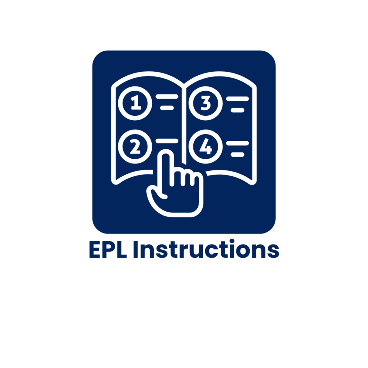 Icon linking to EPL Instructions page 