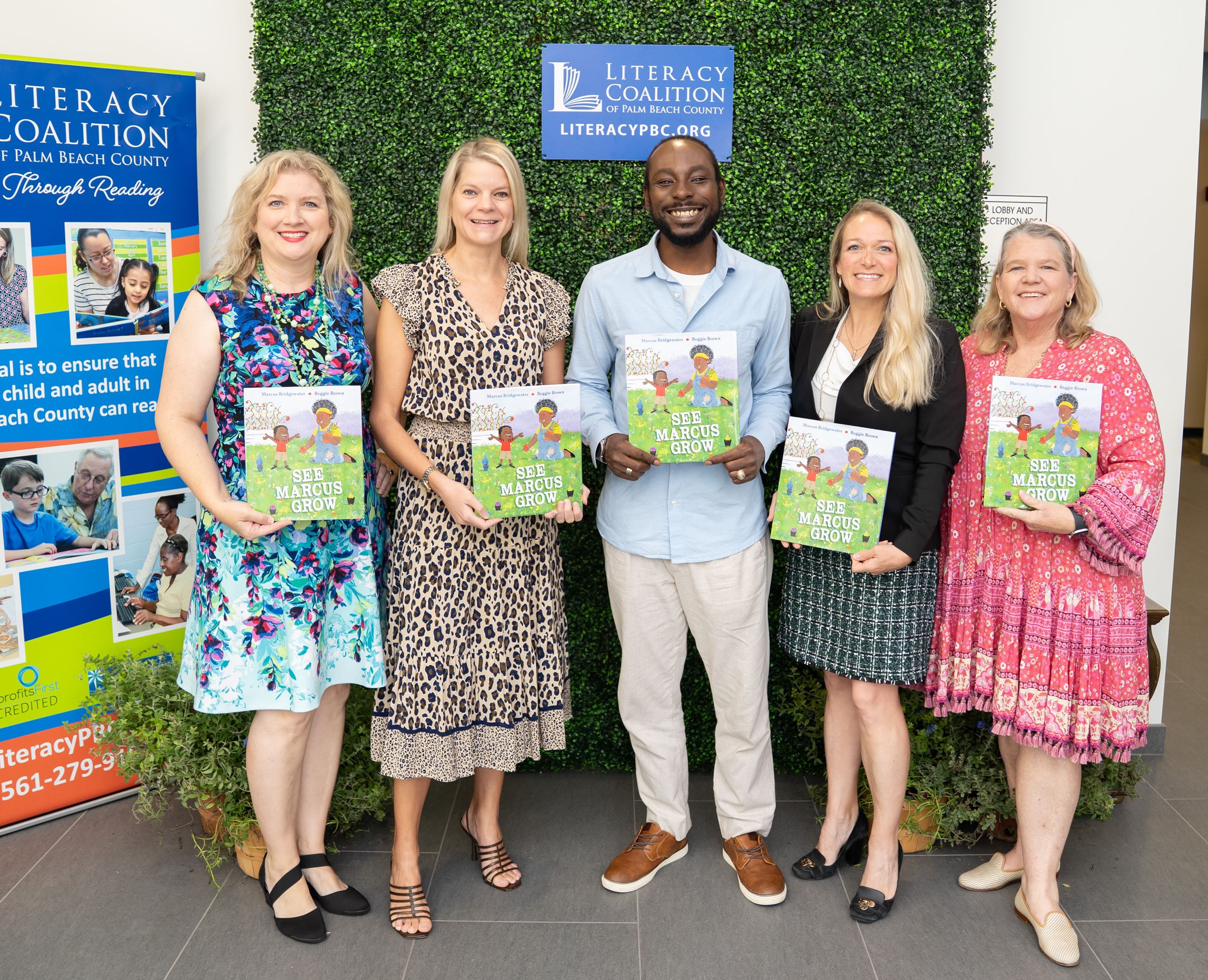 Danielle Moore at the Literacy Initiative Luncheon