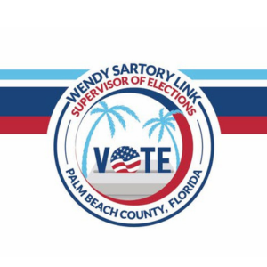 PALM BEACH COUNTY CANVASSING BOARD MEETING flyer